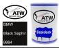 Preview: BMW, Black Saphir, 9994: 500ml Lackdose, von ATW Autoteile West.